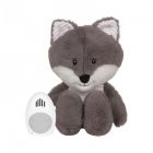 Peluche douce bruit blanc Renard Robin Gris