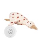 Peluche bruits blancs rechargeable Liva l'oie beige Coeurs - Edition Limitée
