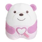 Peluche  musicale Tendre Ourson rose