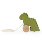 Petit jouet à tirer en bois Mr. Dino