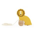 Petit jouet à tirer en bois Mr. Lion