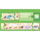Puzzle frise pour enfant Petits et grands