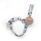 Attache tétine Liberty Betsy Blue