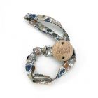 Attache tétine Liberty Poppies