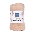 Plaid très doux pour bébé 70x100 cm Beige