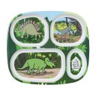 Plateau à 4 compartiments Les dinosaures