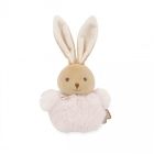 Petite peluche Pompon Lapin rose