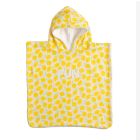 Poncho de bain citron