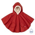 Poncho chaud de voyage imperméable Carmin
