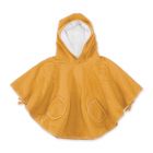 Poncho chaud Teddy Ocre