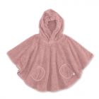 Poncho de bain Terry Rose poudré