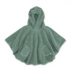 Poncho de bain Terry Vert