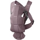 Porte bébé Mini coton Mauve foncé