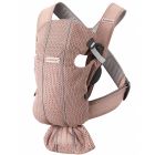 Porte bébé Mini mesh 3D Rose poudré