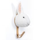 Porte-manteau mini lapin blanc