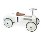 Porteur voiture vintage Blanc crème