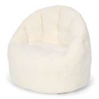 Pouf bouclette - Soft White