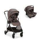 Poussette duo Ixxa Next + siège auto Pipa Urbn Chestnut