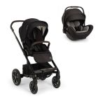 Poussette duo MIXX Next Element + Siège auto Arra Flex Caviar - collection BMW