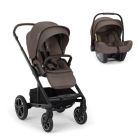Poussette duo MIXX Next + Siège auto PIPA Next Chestnut