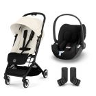 Poussette duo Orfeo 2 Canvas White + Cloud T i-Size