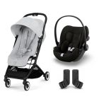 Poussette duo Orfeo 2 Fog Grey + Cloud G i-Size