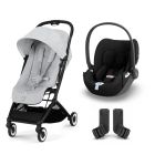 Poussette duo Orfeo 2 Fog Grey + Cloud T i-Size