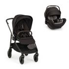 Poussette duo Swiv Caviar + siège auto Arra Flex Caviar