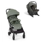 Poussette duo Tourist Laurel + siège auto Sprint Evergreen vert