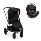 Poussette duo Triv LX + siège auto Arra Flex Caviar
