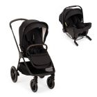 Poussette duo Triv LX + siège auto Pipa Urbn Caviar
