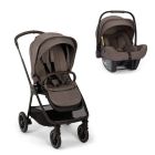 Poussette duo Triv Next + siège auto Pipa Next Chestnut