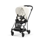 Poussette Mios 3 Off White châssis Matt Black