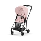 Poussette Mios 3 Peach Pink châssis Matt Black