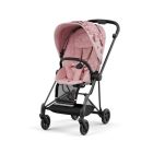 Poussette Mios 3 Simply Flowers Pink châssis Matt Black