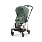 Poussette Mios 3 Leaf Green châssis Rose Gold