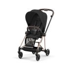 Poussette Mios 3 Sepia Black châssis Rose Gold