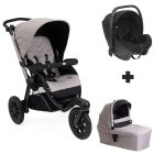 Poussette trio Activ3+  + siège auto Kory I-Size + nacelle Activ3+ Nut