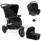 Poussette trio Activ3+  + siège auto Kory I-Size + nacelle Activ3+ Ebony