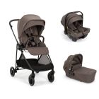 Poussette trio IXXA Next + siège auto Pipa Urbn + nacelle Lytl Chestnut