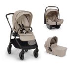 Poussette trio Swiv + siège auto Pipa Next + nacelle Lytl Chateau