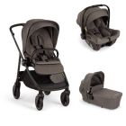 Poussette trio Swiv Thunder + siège auto Pipa Urbn Thunder + nacelle Lytl Thunder