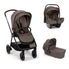 Poussette trio TRIV Next + Siège auto PIPA Next + Nacelle LYTL Chestnut