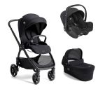 Poussette trio Valora + siège auto i-Snug 2 Raven + nacelle Ramble XL Eclipse