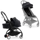 Poussette complète YOYO 5 avec pack nouveau-né Black