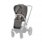 Habillage de siège poussette Priam - Soho Grey