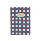 Protège carnet de santé bébé Hyde Park Blue Red Mosaic