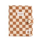Protège carnet de santé Damier