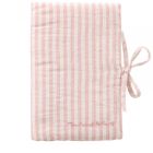 Protège carnet de santé Soft Stripes vieux rose