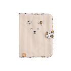 Protège carnet de santé Léopard rose